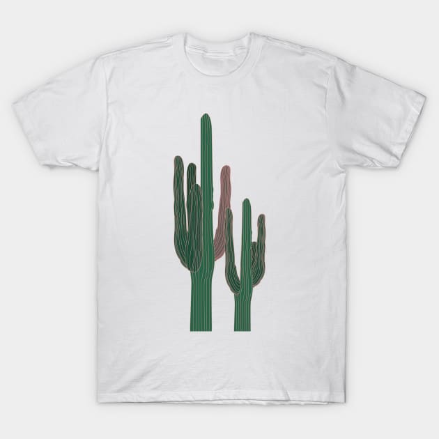 Cacti, cactus lover, plant mom. T-Shirt by IncognitobyE